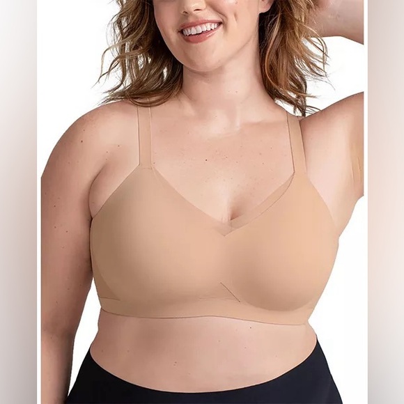 Honeylove Liftwear Crossover Bra Women’s XL Sand